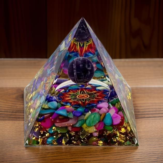 Orgonite Crystal Pyramid