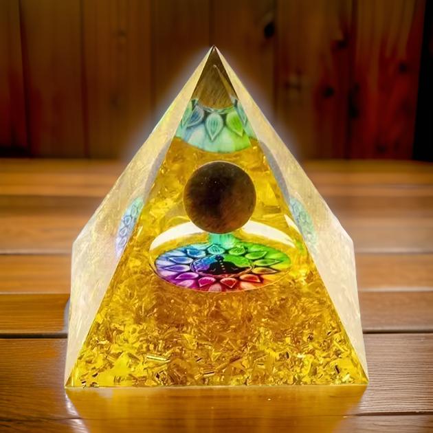 Orgonite Crystal Pyramid