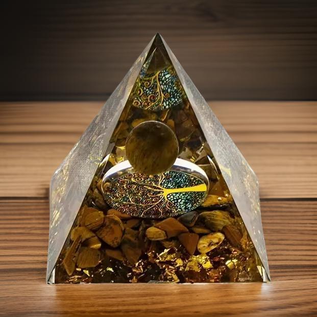 Orgonite Crystal Pyramid