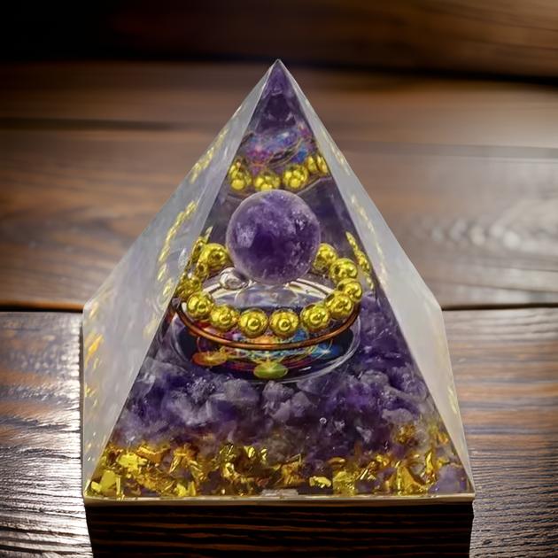 Orgonite Crystal Pyramid