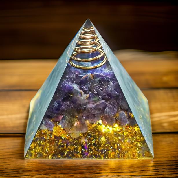 Orgonite Crystal Pyramid