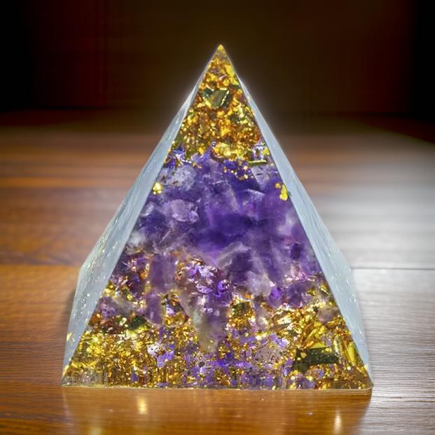 Orgonite Crystal Pyramid