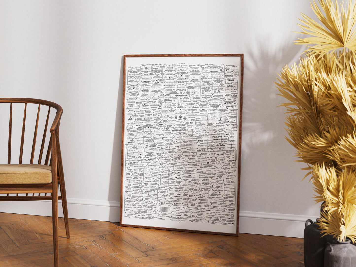 "THE Q WEB OF TRUTH" - POSTER