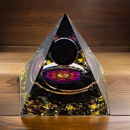 ORGONITE CRYSTAL PYRAMID