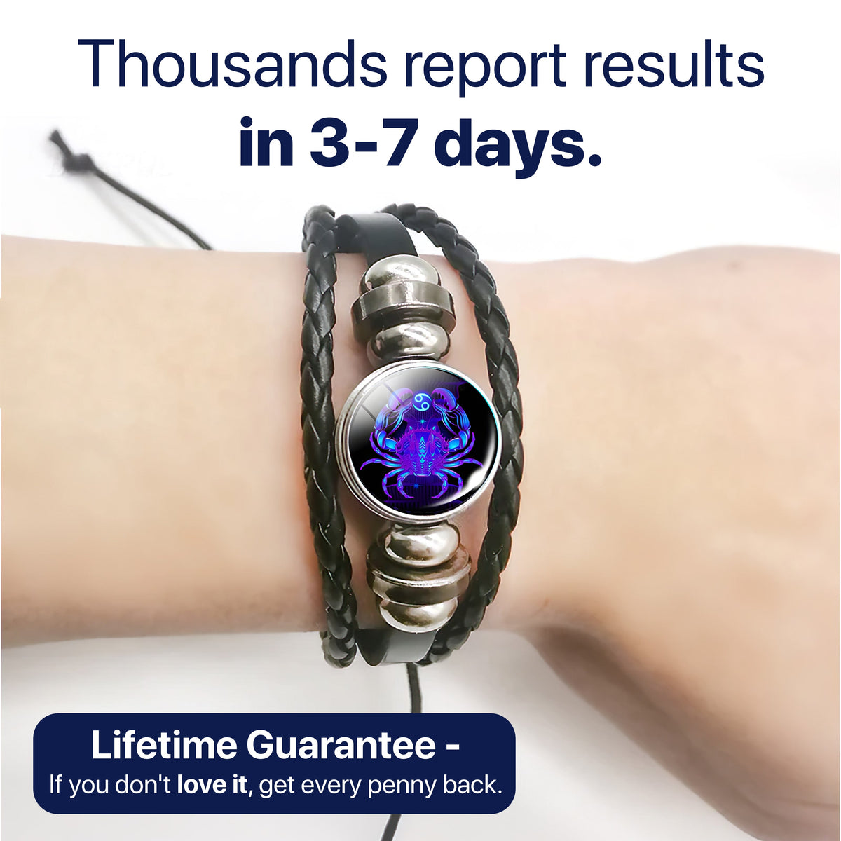 Cancer Spirit Bracelet